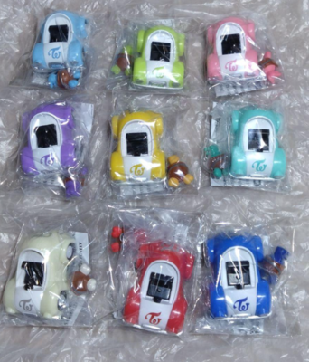 TWICE LOVELYS Pullback Car Collection Figure Complete set | eBay
