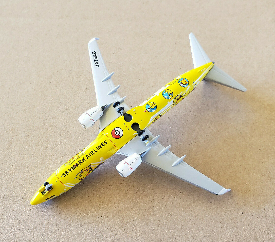 1:400 Boeing 737-800 Skymark Airlines Pokemon / Pikachu JA73AB NG