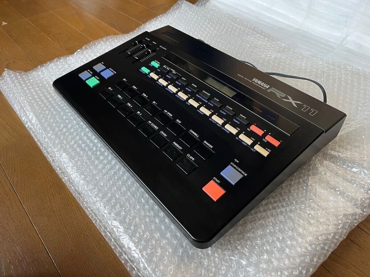 YAMAHA RX11 Rhythm Machine Electronic Drum Black Good GP | eBay