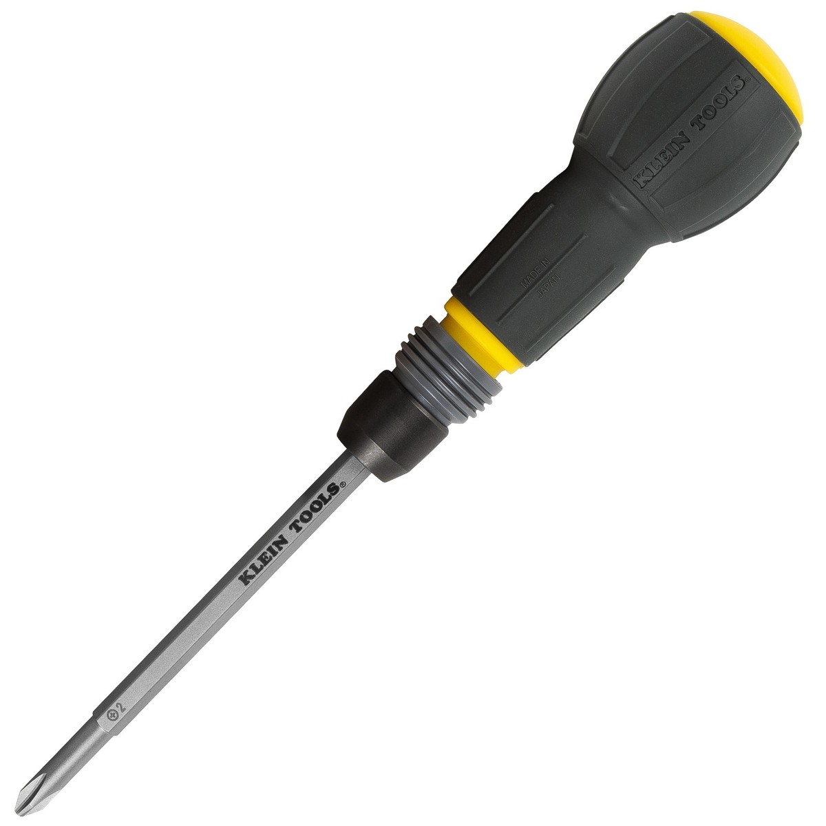 Klein Tools 32960A Fastbit Tru-Grip Screwdriver, Phillips