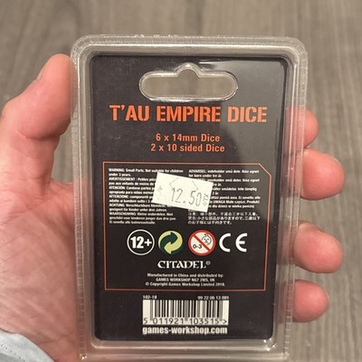 Kill Team T'AO Empire Dice Set Warhammer 40K OOP TAO D6 D10 | eBay