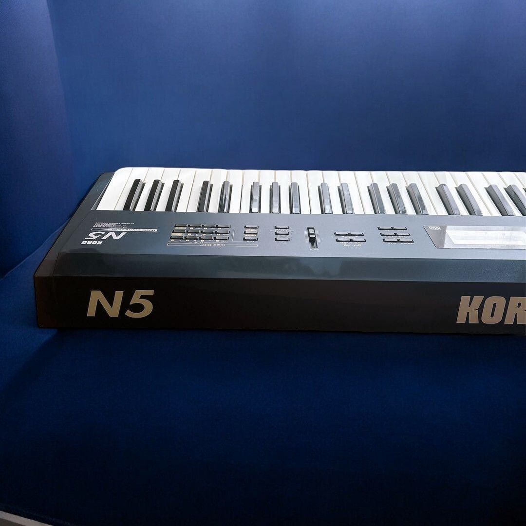 Korg N5 Synthesizer Expanded 61 KEY Performance Synth Black