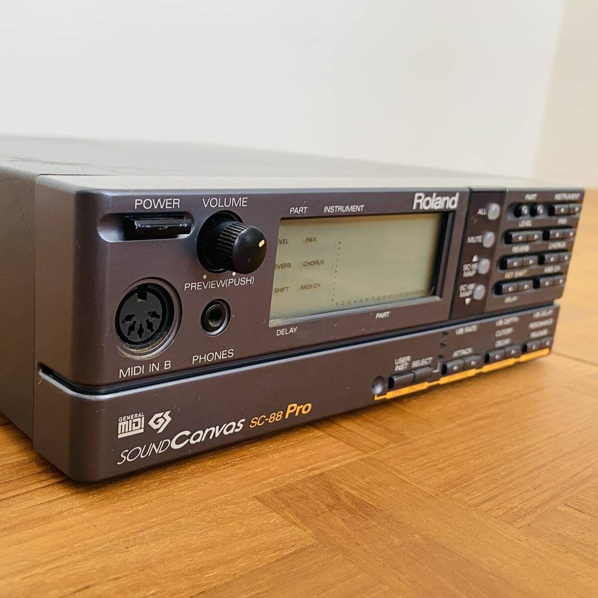 Roland SC-88 pro sound Canvas General MIDI sound modules Tested