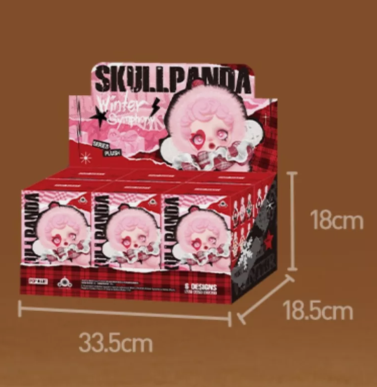 Authentic SKULLPANDA Winter Symphony Series Blind Box Figure Plush