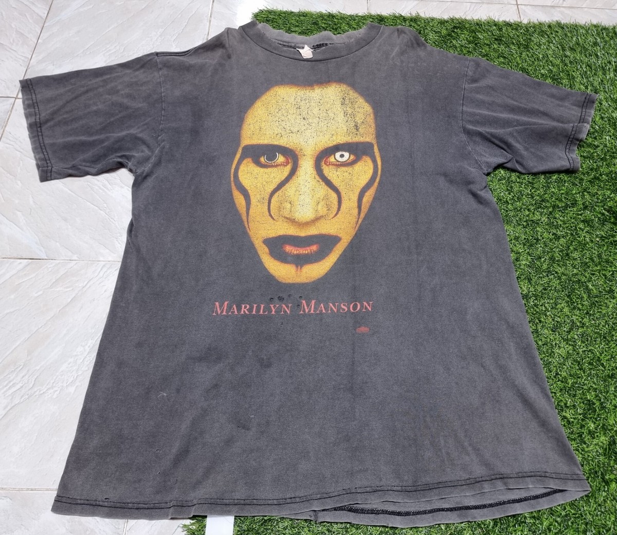 90s T-shirt 90S Marilyn Manson Xl Sex Is Dead Vintage T-Shirt