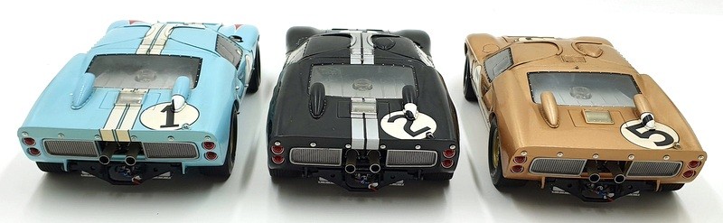 Exoto 1/18 Scale Diecast RLG18SC2 Ford GT40 Le Mans Gift Set 1-2-3