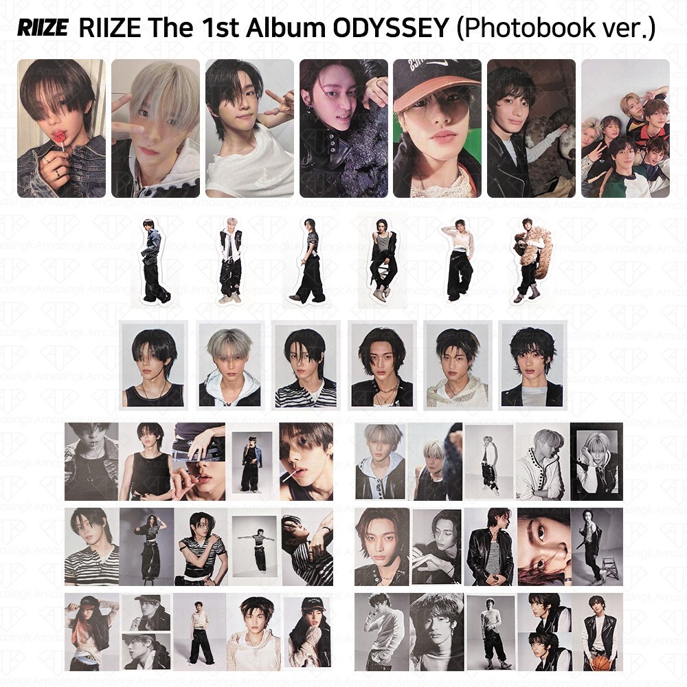 RIIZE The 1st Album ODYSSEY Photobook ver. Official Photocard