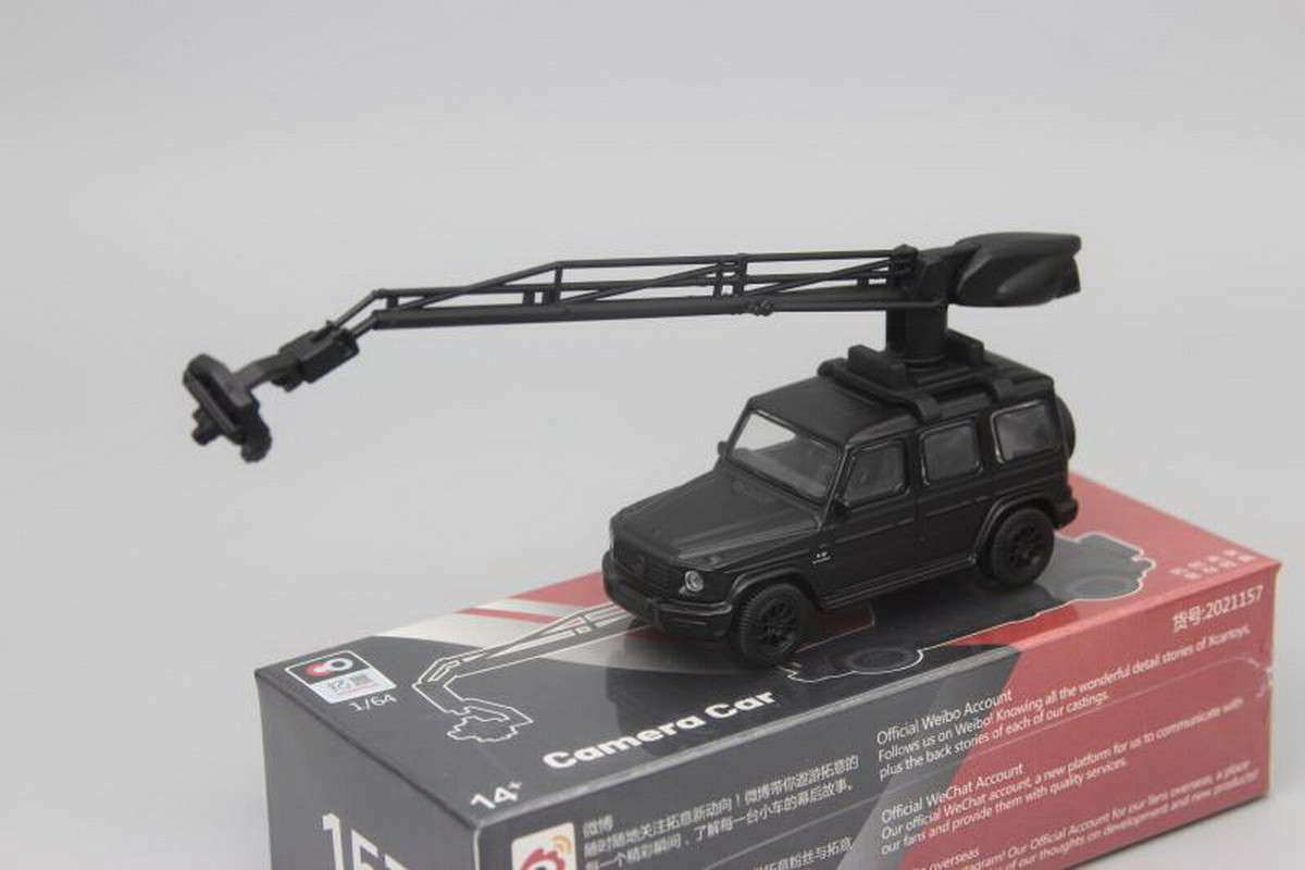 XCARTOYS 1/64 Scale Mercedes Benz G63 Camera Car Diecast Model Toy