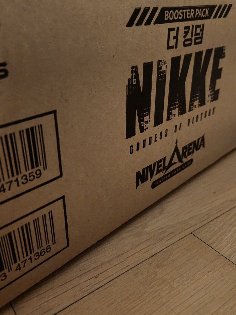 Nivel Arena NIKKE BT02 The Kingdom 1 Case 24 Booster Boxes Korean