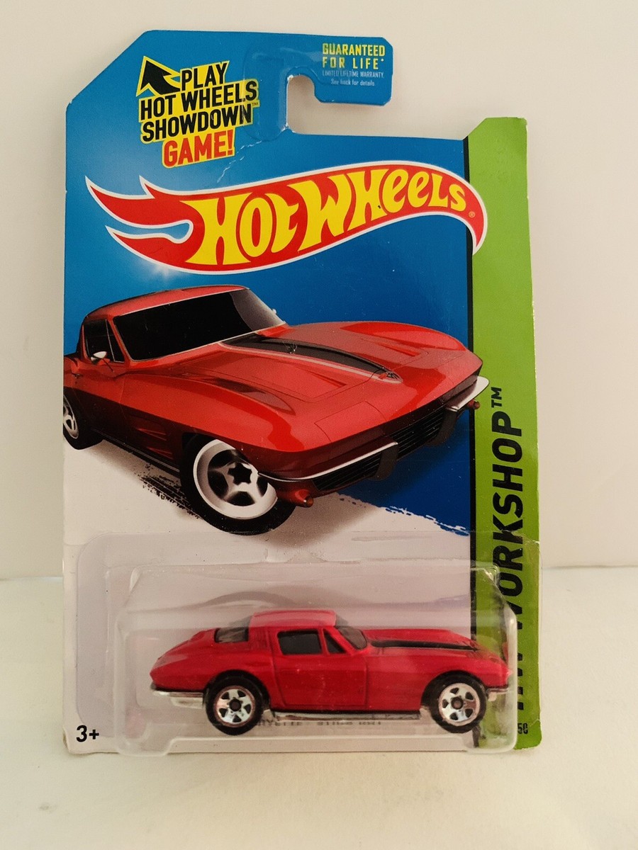 Hot Wheels Workshop '64 Corvette Sting Ray Car Figure (223/250) | eBay