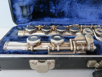 Vintage W.T. Armstrong Flute Model 104 with Hard Case Elkhart Ind