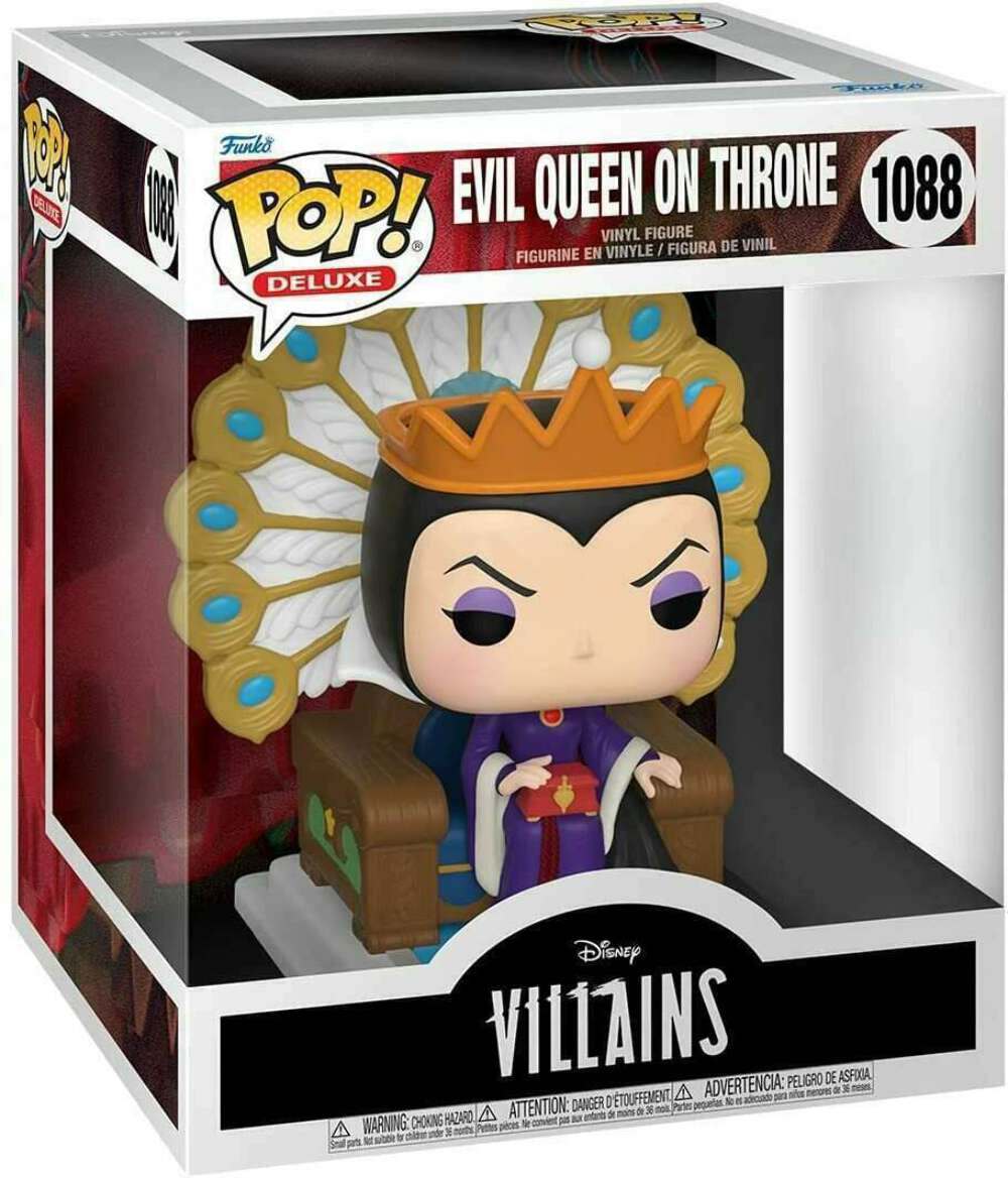 Funko POP! Deluxe: Disney - Evil Queen on Throne #1088 | eBay