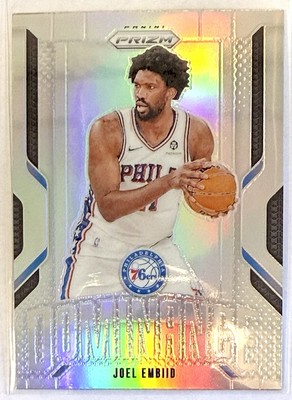 2024-25 Panini Prizm Basketball Dominance Silver Joel Embiid 76ers