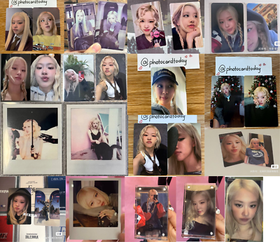 ROSIE BLACKPINK POP-UP STORE BEIJING CHINA POB OFFICIAL PHOTOCARD