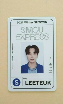 Super Junior 2021 Winter SMTOWN SMCU Express Official Photocard