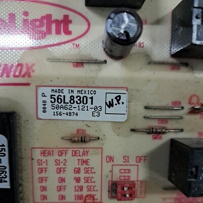 Lennox Armstrong Ducane 56L8301 Furnace Control Circuit Board