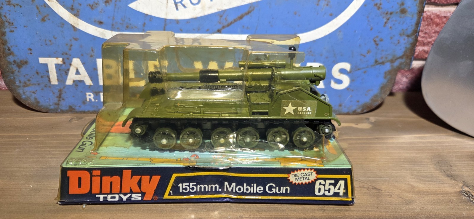 Dinky 654, 155mm Mobile Gun - Free Price Guide & Review