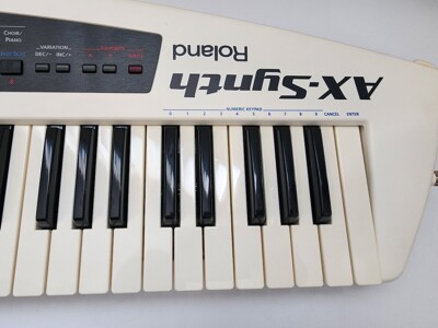 Roland AX Synth Keyboard Synthesizer white | eBay