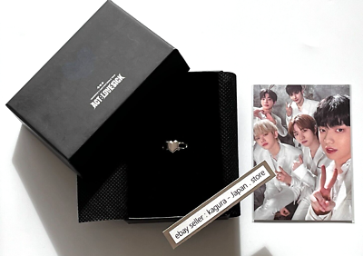 TXT ACT : LOVESICK OFFICIAL RING silver 925 With Photocard