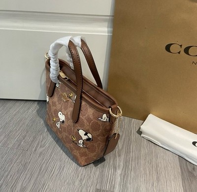 Buy Coach X Peanuts Teri Shoulder Bag In Signature Canvas With