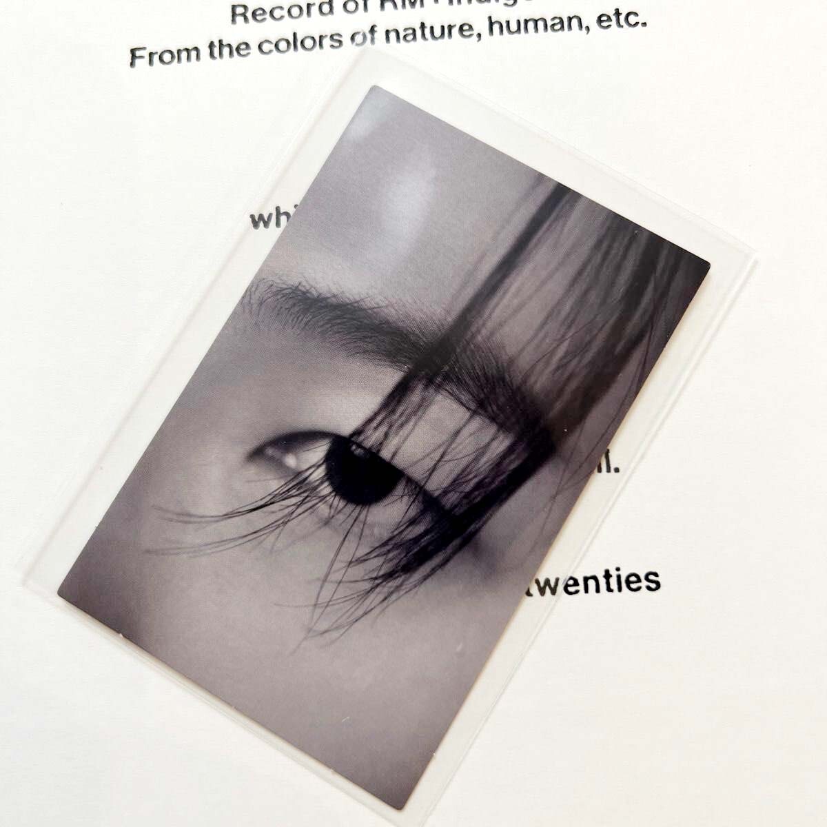 BTS RM Indigo Book Edition Postcard Edition JPFC Weverse Universal