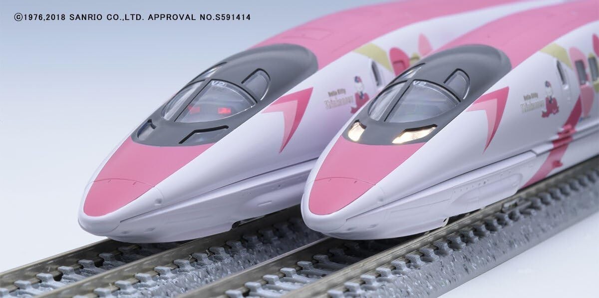 TOMIX N Gage JR 500 7000 Series Hello Kitty Shinkansen 8-Car Set