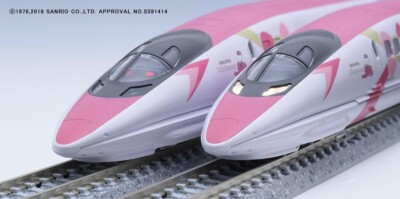 TOMIX N Gage JR 500 7000 Series Hello Kitty Shinkansen 8-Car Set