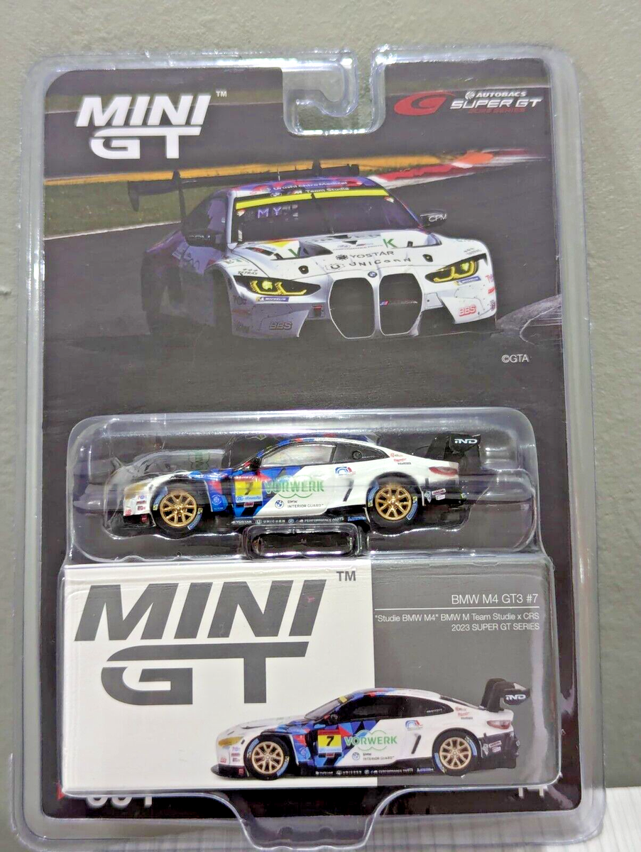 MINI GT BMW M4 GT3 #7 JAPAN EXCLUSIVE 2023 #691 1/64 SUPER GT