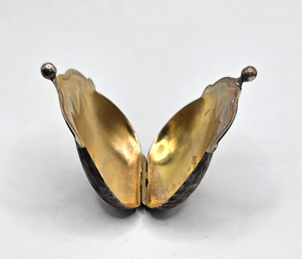 ANTIQUE GUCCI STERLING MINIATURE COIN PURSE PILL BOX SIGNED