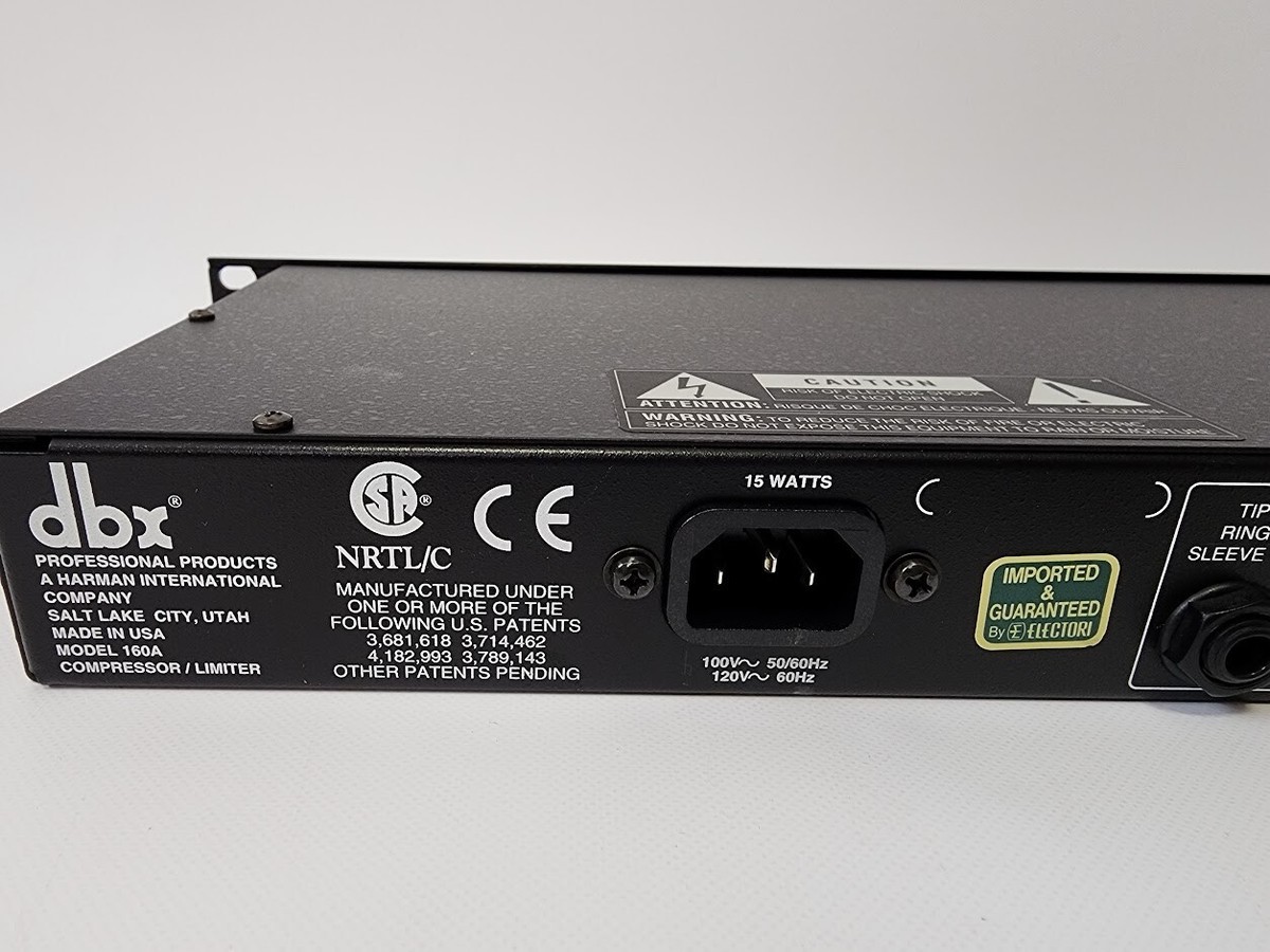 DBX 160A Professional Compressor Limiter Signal Processor | eBay
