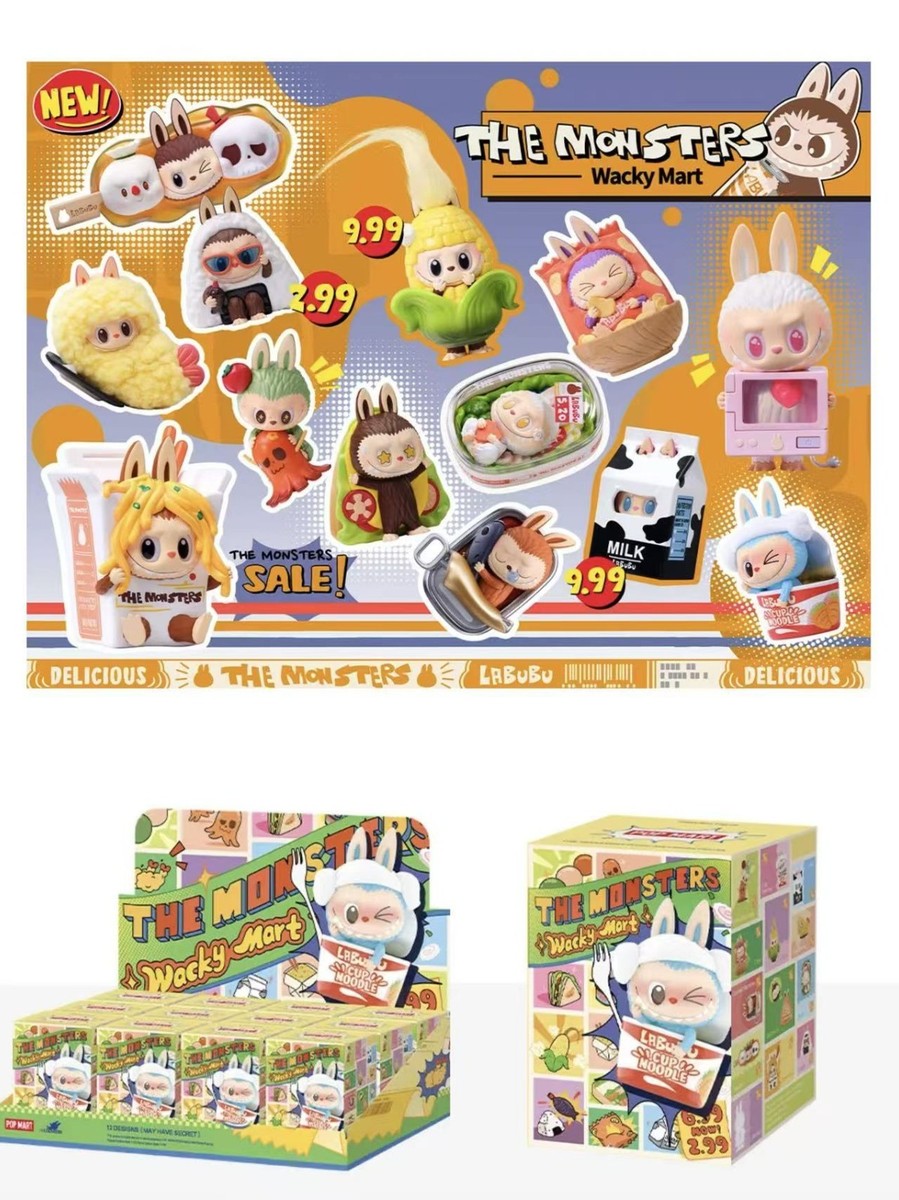 POP MART LABUBU THE MONSTERS Wacky Mart Series Figures Confirmed