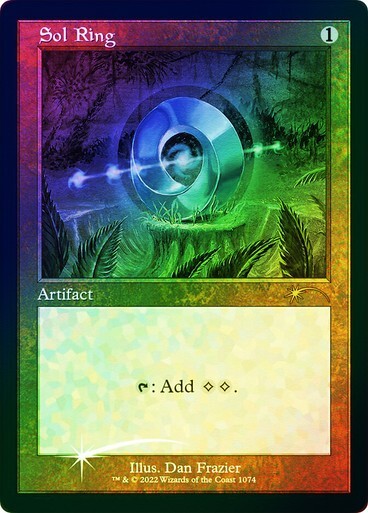 👑 Secret Lair Dan Frazier's Mox Box Etched FOIL Mox Opal