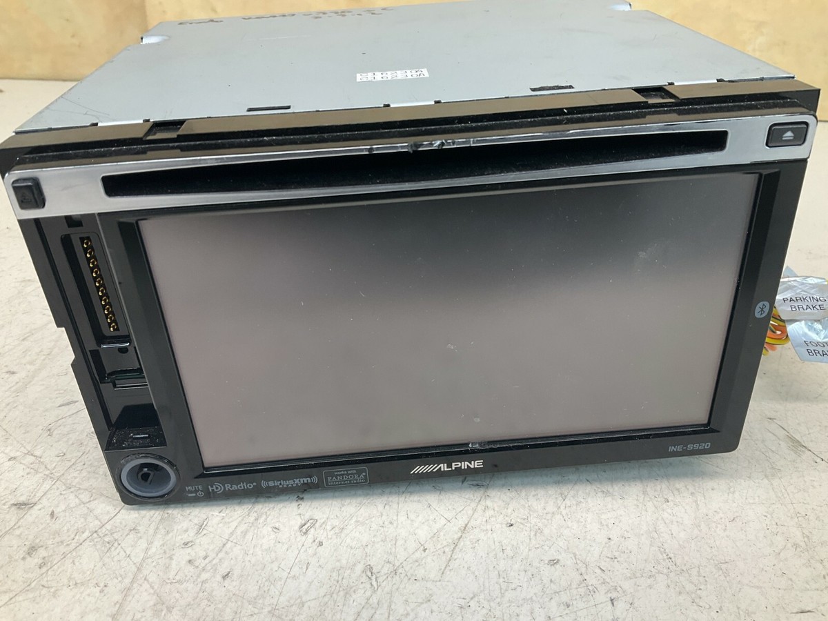Alpine INE-S920HD RADIO CD GPS NAVIGATION SYSTEM PLAYER HEAD UNIT