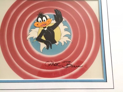 Daffy Duck signed By Chuck Jones Gremlins 2 Production cell | eBay