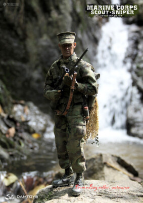 Perfect Damtoys 93018 Marine Corps Scout Sniper-- Sergeant Major
