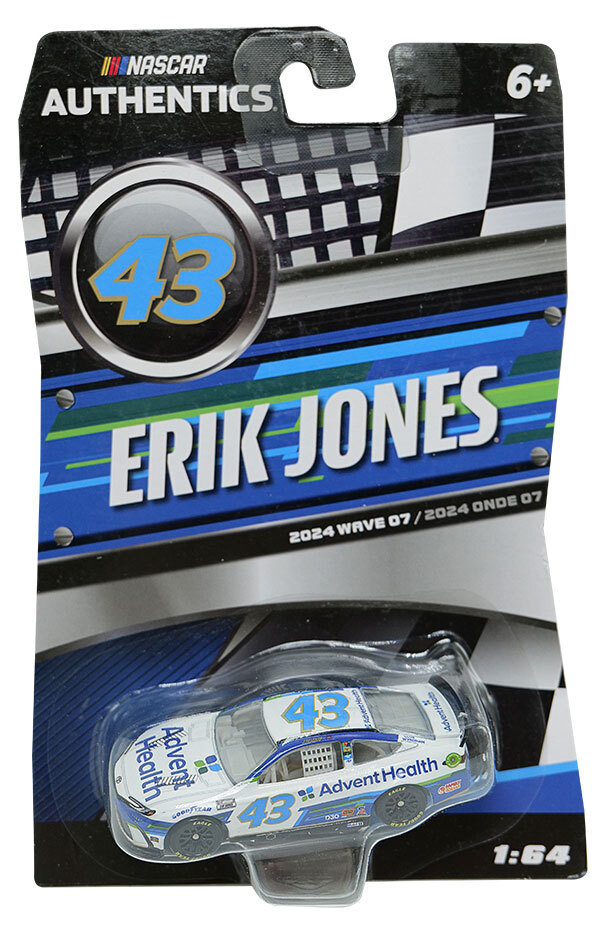 Erik Jones #43 NASCAR Authentics 2024 Wave 7 TOY 1:64 Diecast