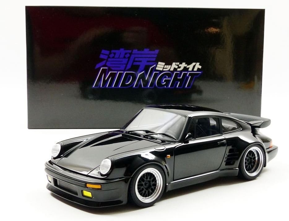 PORSCHE 911 (930) TURBO MIDNIGHT WANGAN BLACKBIRD 1:18 by AUTOart
