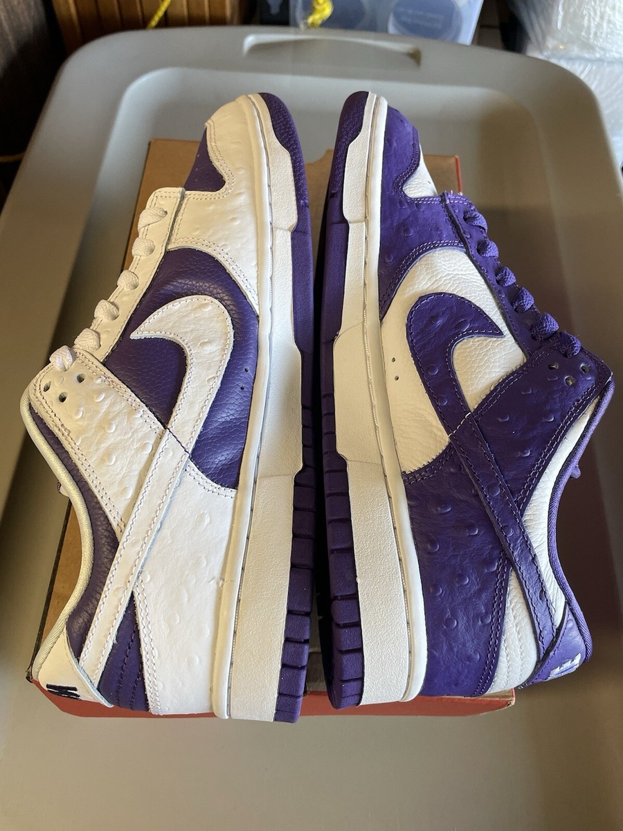 2021 Nike Dunk Low SE Flip The Old School 9 Mens Ostrich DJ4636