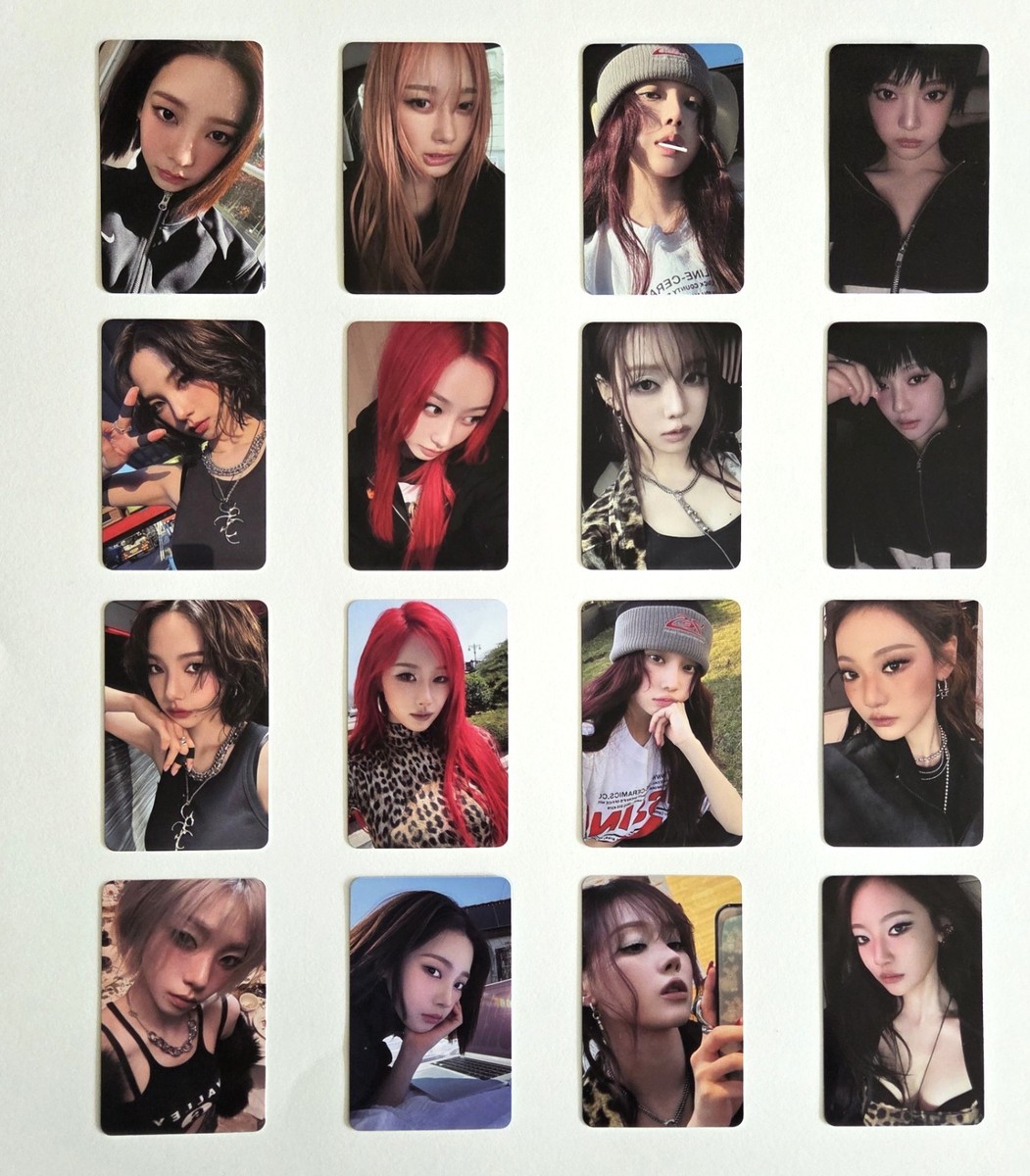 Aespa 1st Single Album Dirty Work Exclusive Official Photocard