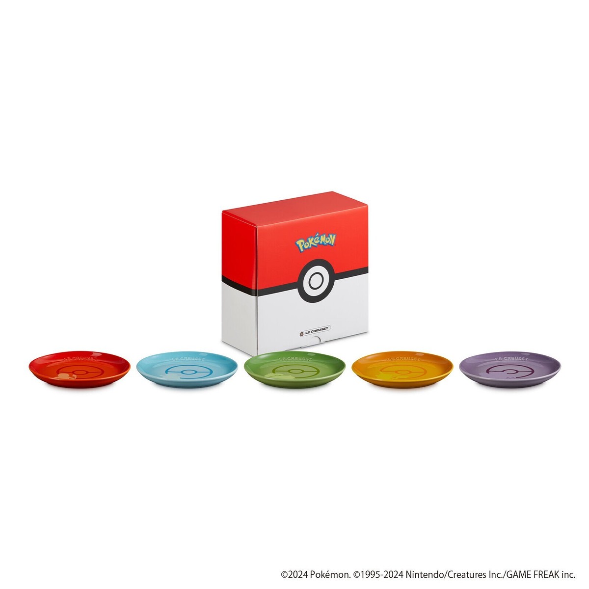 Le Creuset Pokémon Collection 2024 Pokemon Sphere Plate Dish 17cm