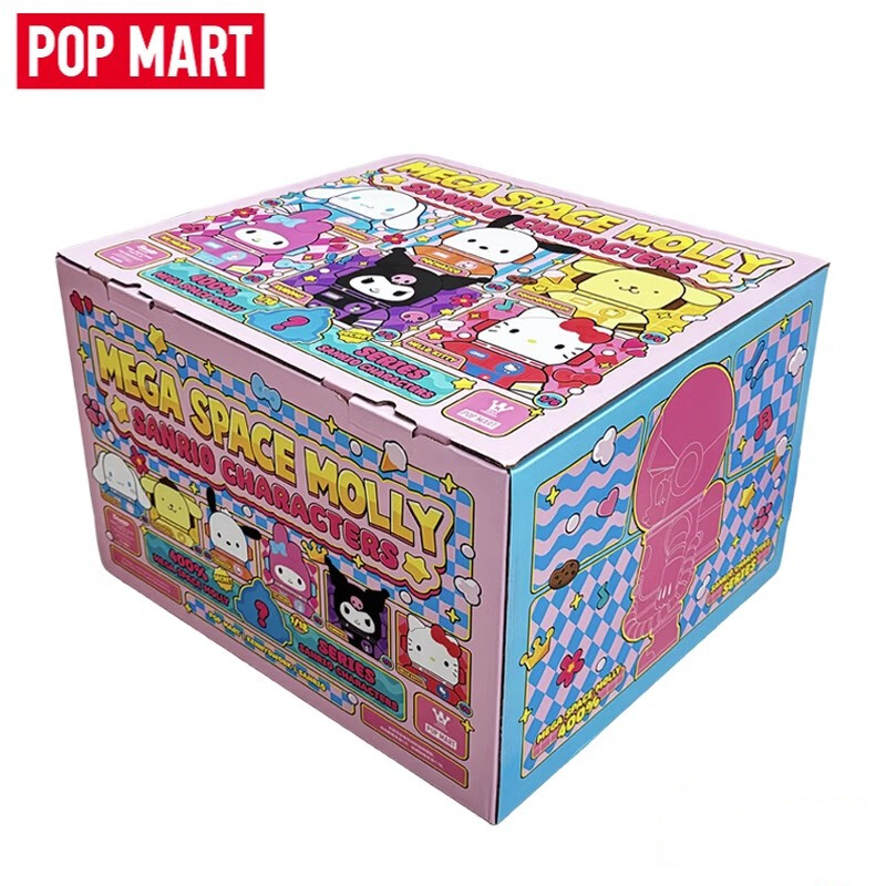 Authentic MEGA SPACE MOLLY 400% Sanrio Family Series One Set (6pcs