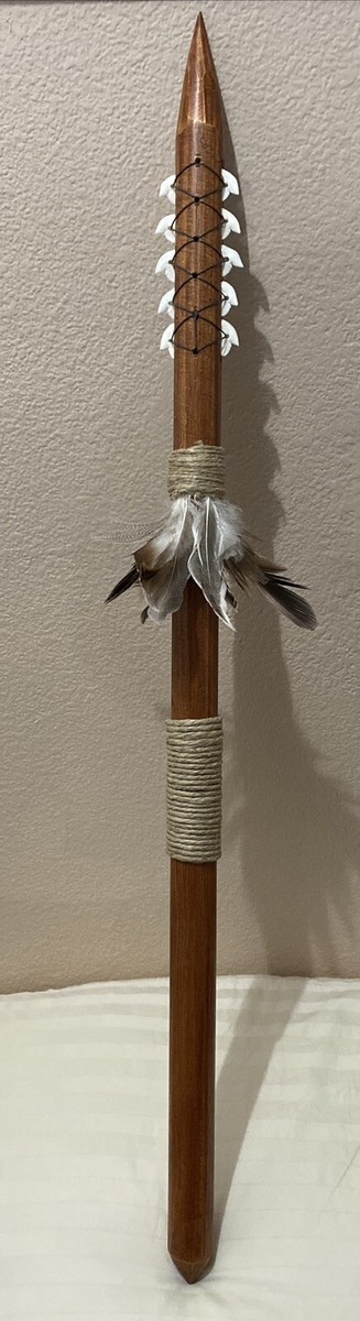 Hawaiian Spear Fishing Weapon(LEI O Mano Tiger Shark Tooth