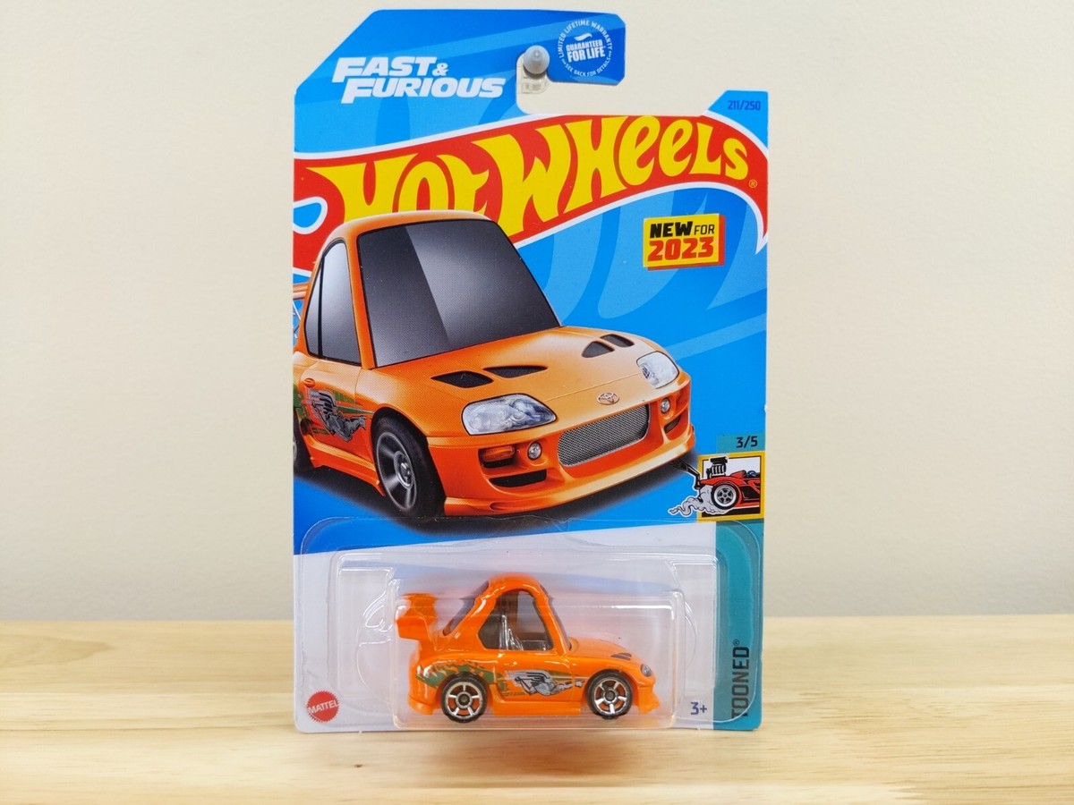 HOT WHEELS TOONED - '94 TOYOTA SUPRA - FAST & FURIOUS - 211/250