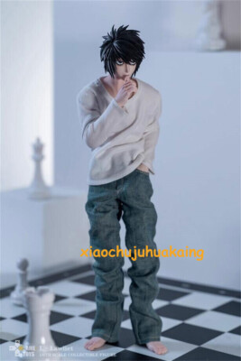 GAMETOYS 1/6 GT-007 L.Lawliet Action Figure DEATH NOTE Silicone