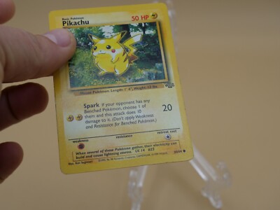 Pokemon 1st Edition, Pikachu Spark Basic Pokemon 50 HP, LV14, #25