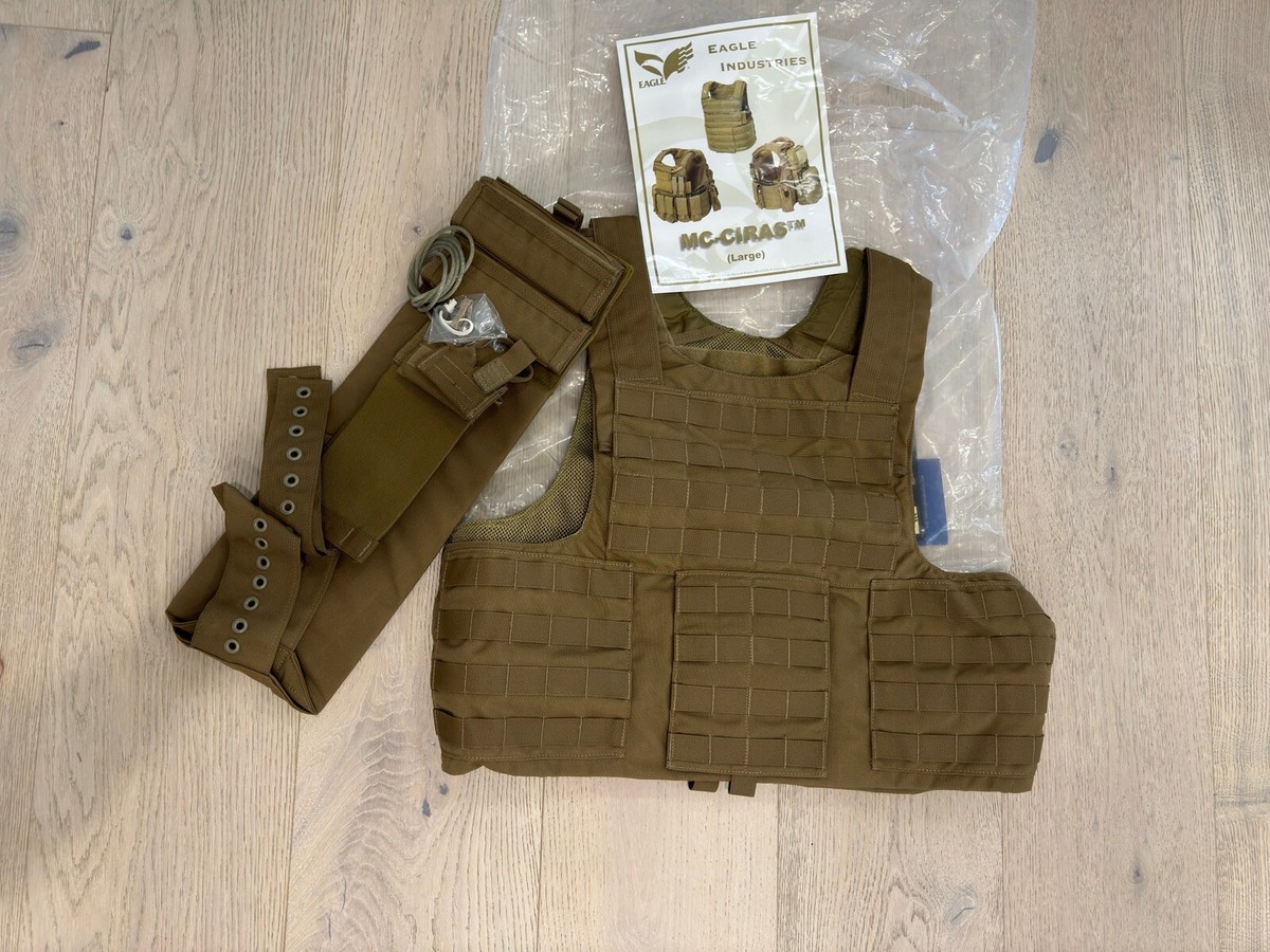 Eagle Industries MC (Land) CIRAS Vest L Coyote Plate Carrier BALCS