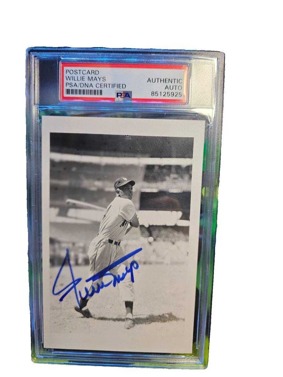 Willie Mays MLB Original Autographed Postcards for sale | eBay