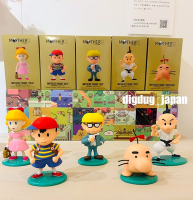 MOTHER 2 3D 5 Figure Set GOLDBOX series EARTHBOUND Hobonichi NEW