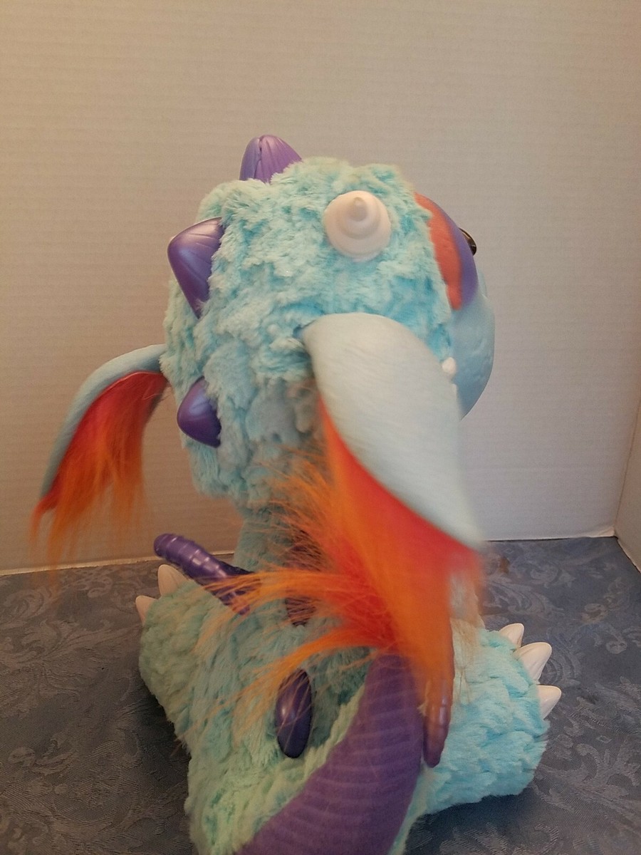 INTERACTIVE ANIMATED FURREAL FUR REAL TORCH MY BLAZIN' DRAGON TOY