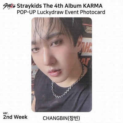 Stray Kids 4th Album Karma POP-UP STORE 2nd Week LuckyDraw
